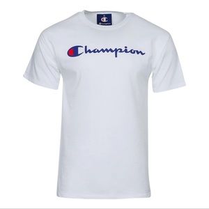 NWT Champion Men’s Classic Graphic T-Shirt White